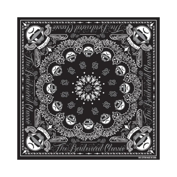 Lowrider Bandana Black