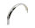Schutzblech 20" Chrom Hinten "L8WRIDER" Ducktail