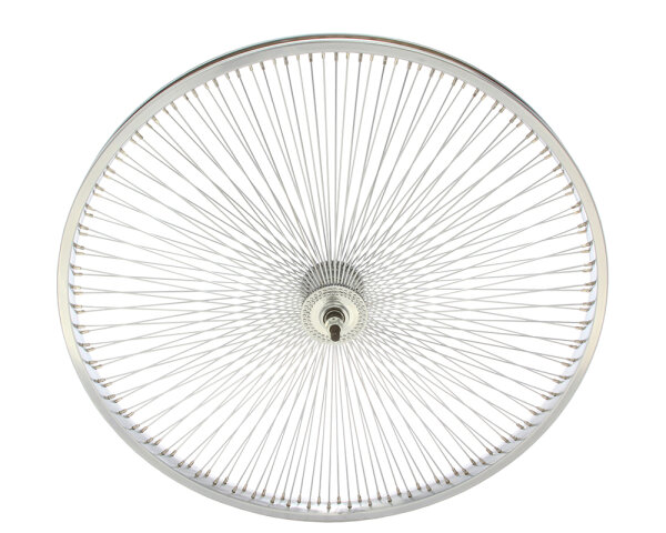 26 Zoll Laufrad 144 Speichen Chrom VR