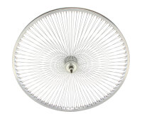 26 Zoll Laufrad 144 Speichen Chrom VR