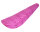 Bananensattel 20" Velours Rosa