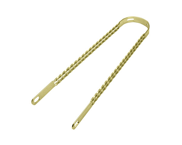 Schutzblechstrebe Double Twisted 20 Zoll Gold