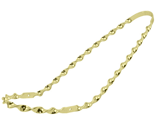 Sattel Umrandung 20" Twisted Gold