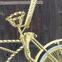 Lenkrad Cage Twisted Gold