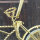 Steering Wheel Cage Twisted Gold Lowrider Bike