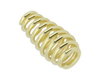Feder Springergabel Gold