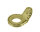 Springergabel Ring 45 Grad Twisted Gold