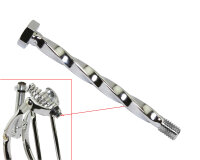 Springergabel Schraube Twisted Chrom