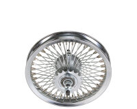 12 Zoll Laufrad 72 Speichen HR Chrom