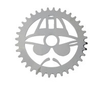 Kettenblatt 36 Zähne "Lowrider Golo" Chrom