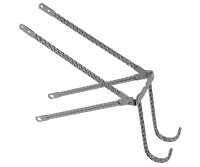 Conti Kit Double Square Twisted 20 Zoll Chrom