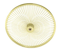 26 Zoll Laufrad 144 Speichen Gold Hohlnabe