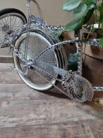 20" Frame Insert Bottom Square Twisted Chrome