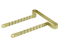 Bumper Triple Flat Twisted 20" Gold