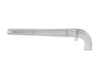 20 Zoll Kettenschutz Lucky 7 Twisted Chrom