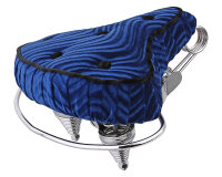 Cruiser Sattel Velours Blau