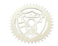 Kettenblatt 36 Zähne "Pirat" Chrom