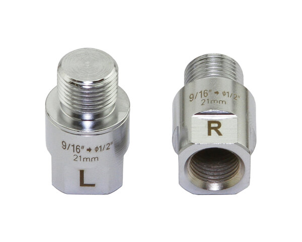 Pedalen Adapter 9/16 zu 1/2