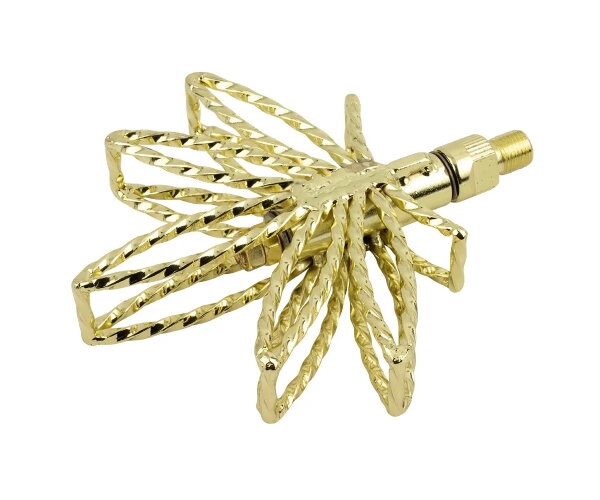 Bike Pedals Set "Mary J" Gold 1/2"