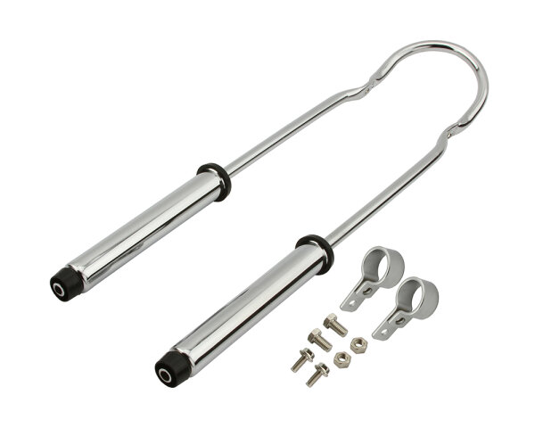 Sissy Bar 22 Inch Shock Chrome