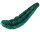 Bananensattel 26" Velours Polo Grün